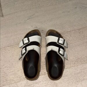Birkenstock White Sandals